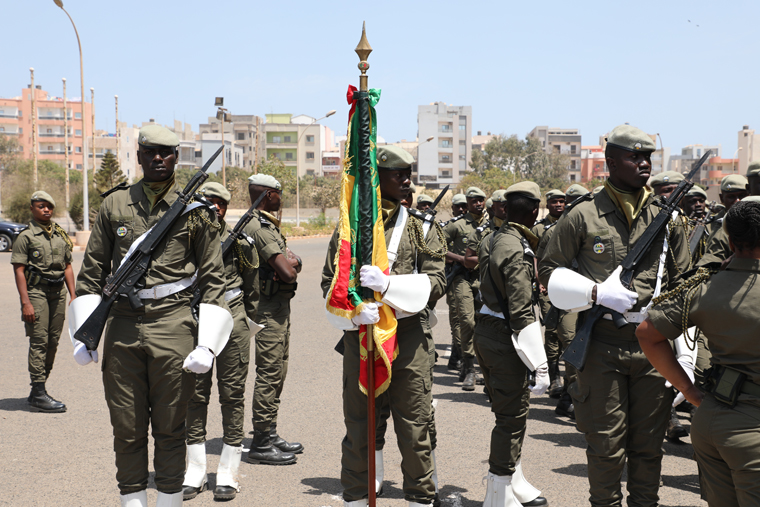 Cérémonie de remise d’épaulettes à la Direction générale des Douanes